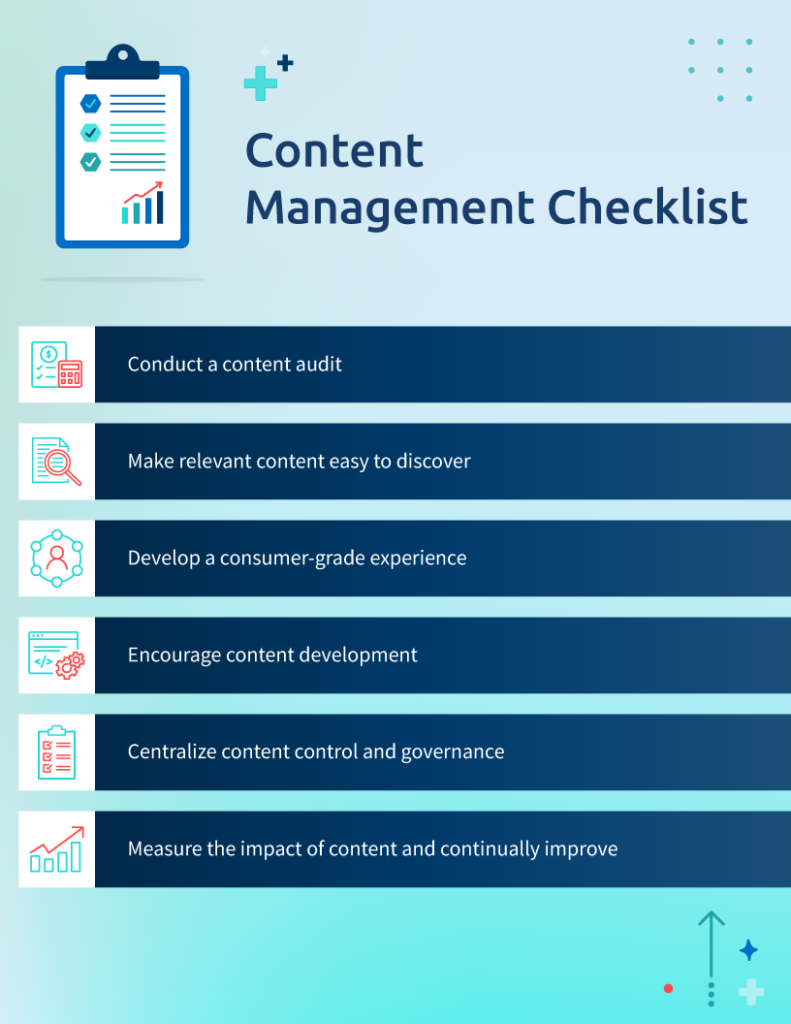 Content Management Checklist