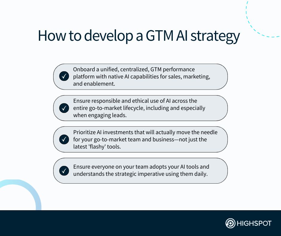 How to Develop a GTM AI Strategy