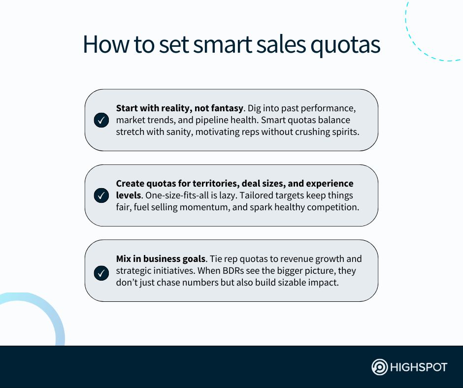 How to Set Smart Sales Quotas