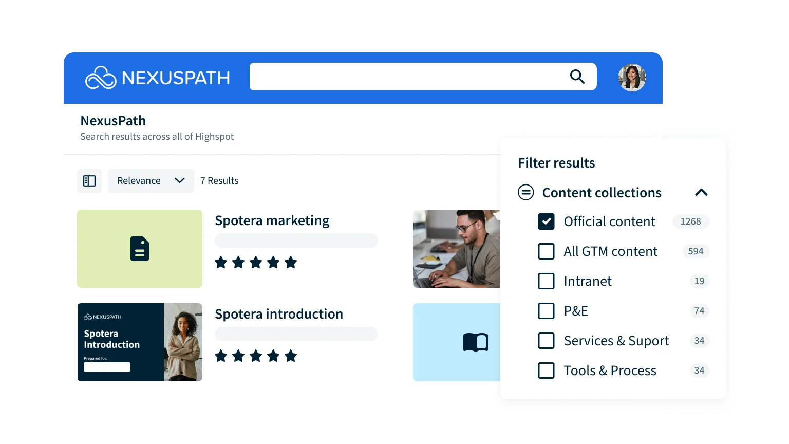 Content Governance and Search Feature