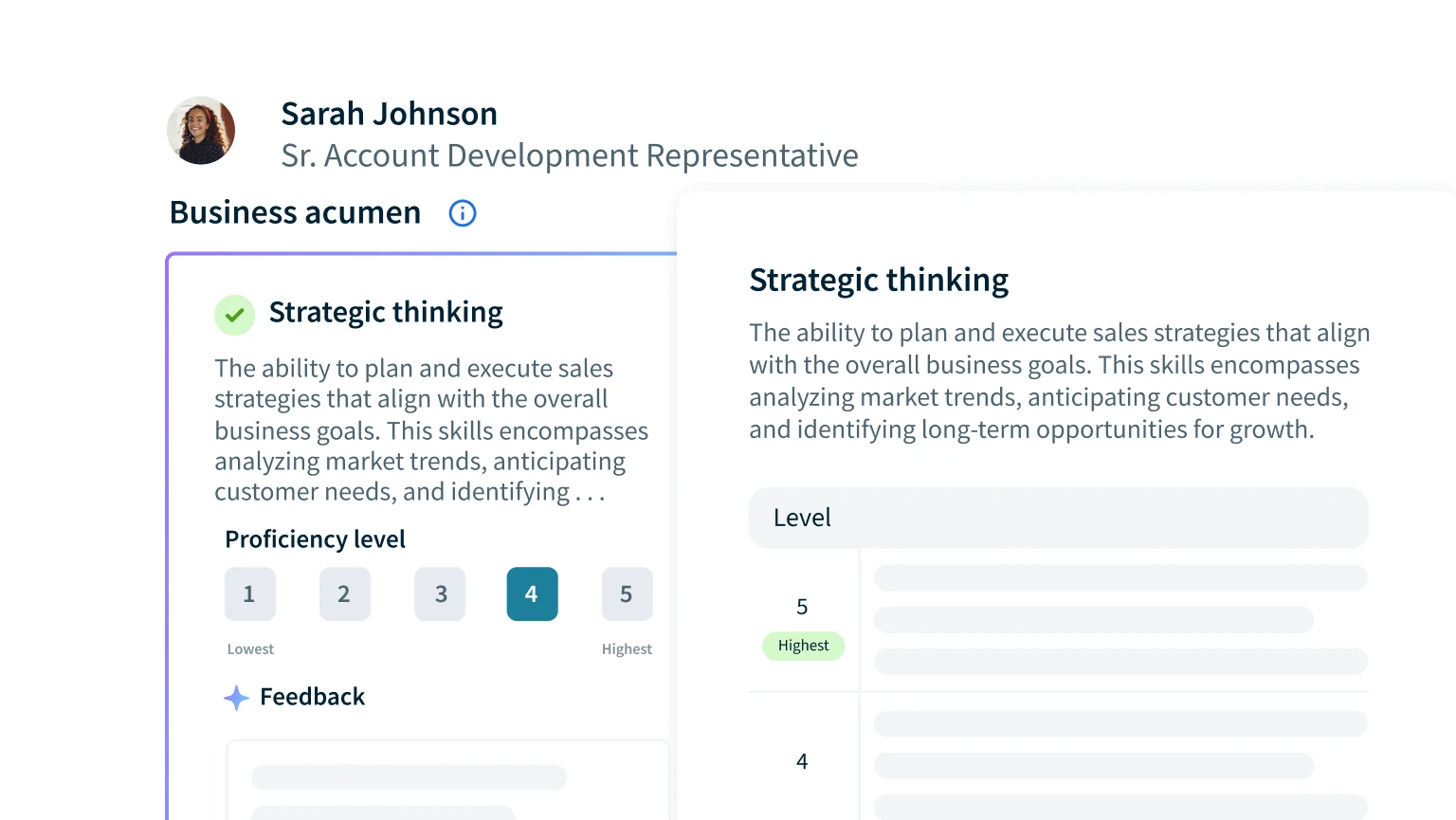 AI Sales Coaching Feature