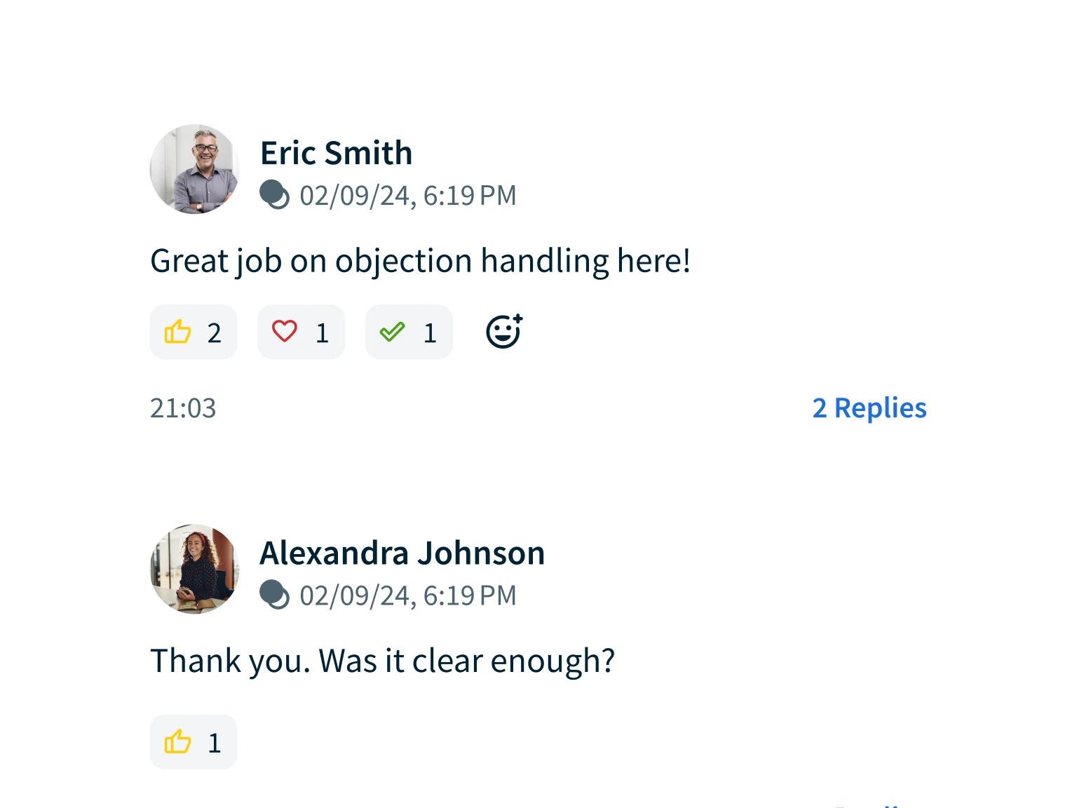 Conversation Intelligence - Coaching Feature