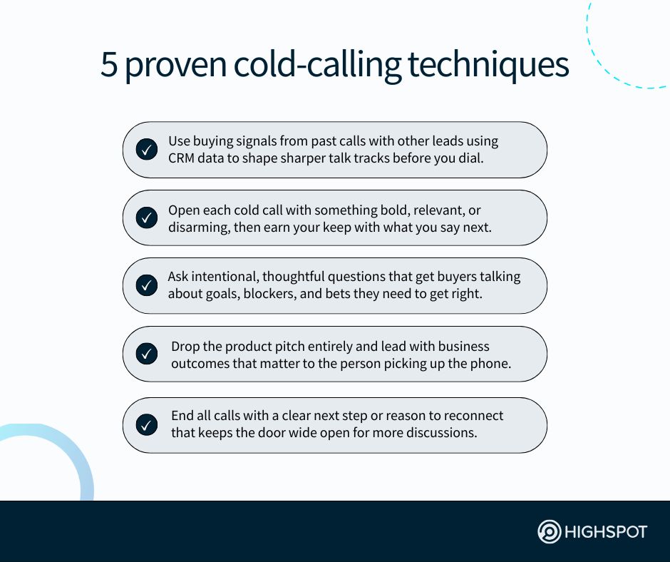 5 proven cold-calling techniques