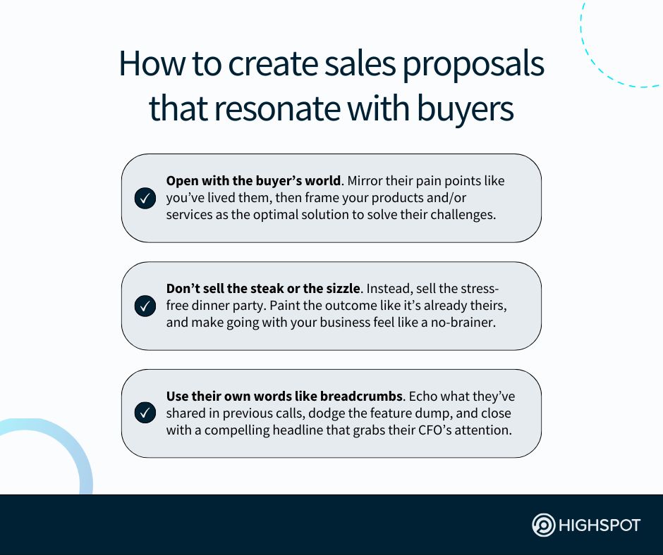 How to create sales proposals that resonate with buyers