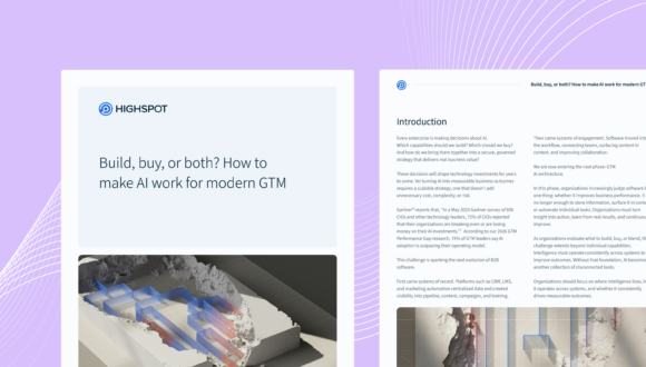 Build, buy, or both? How to make AI work for modern GTM