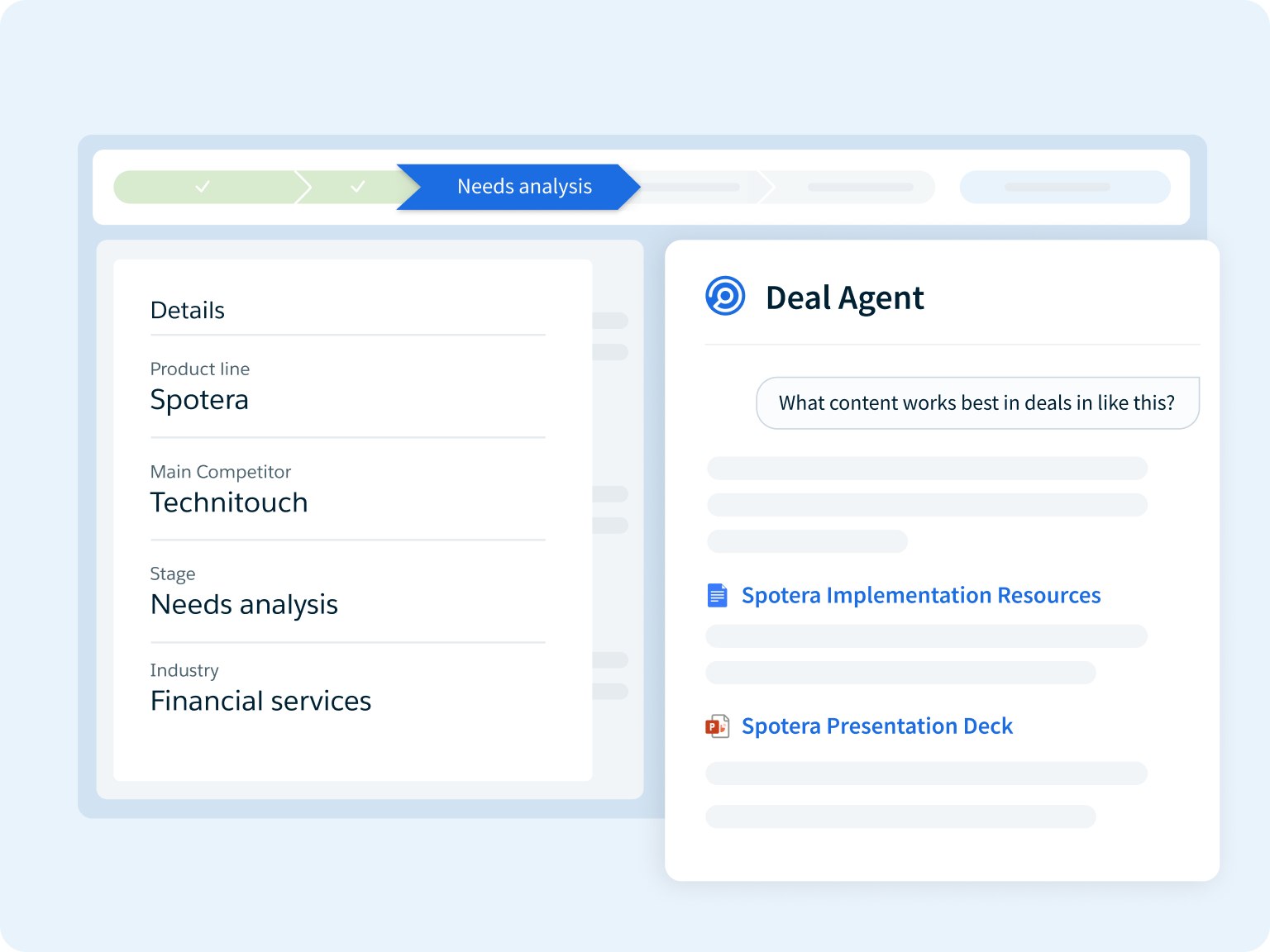 Salesforce deal agent integration