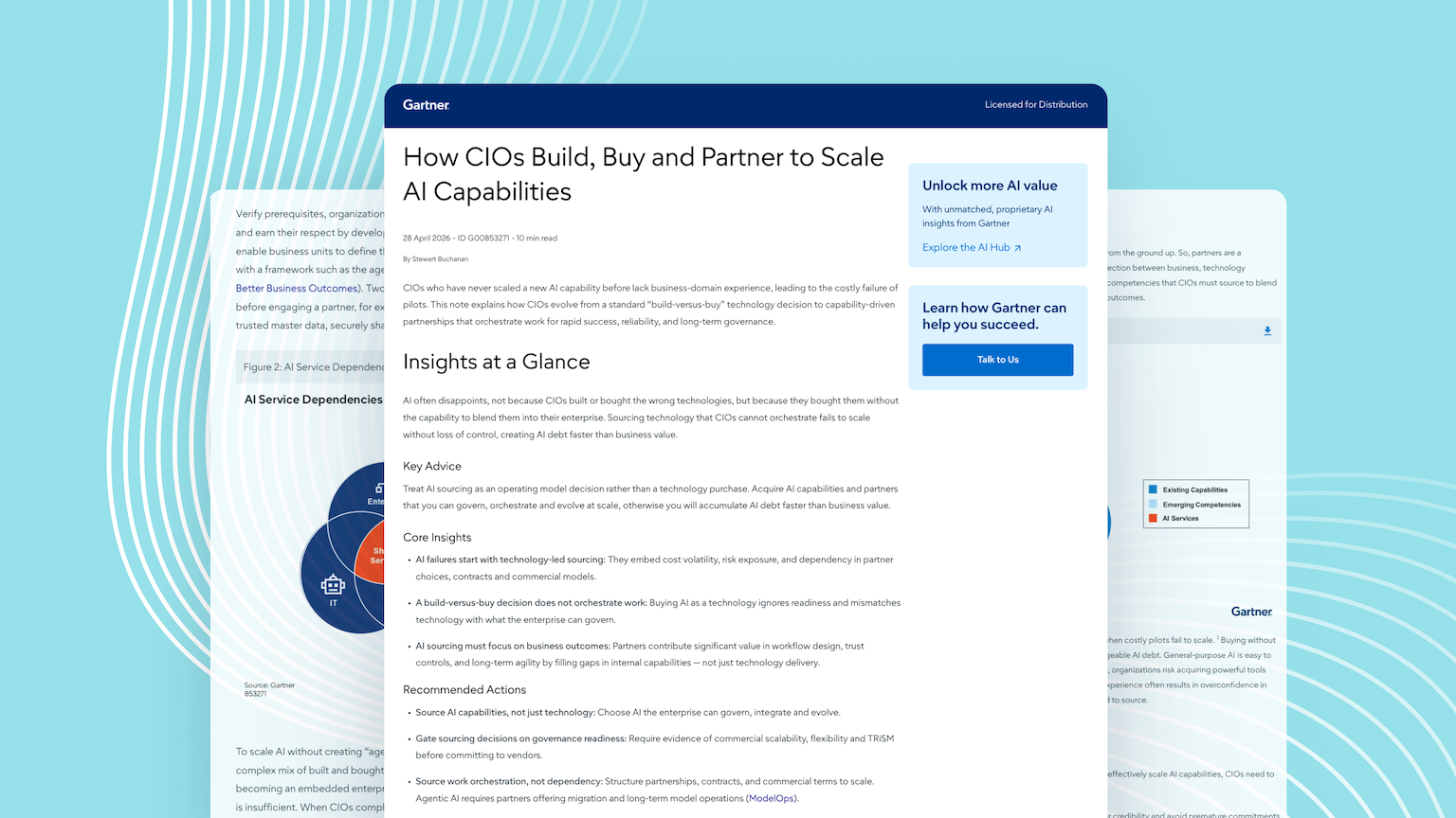gartner cio ai build buy report