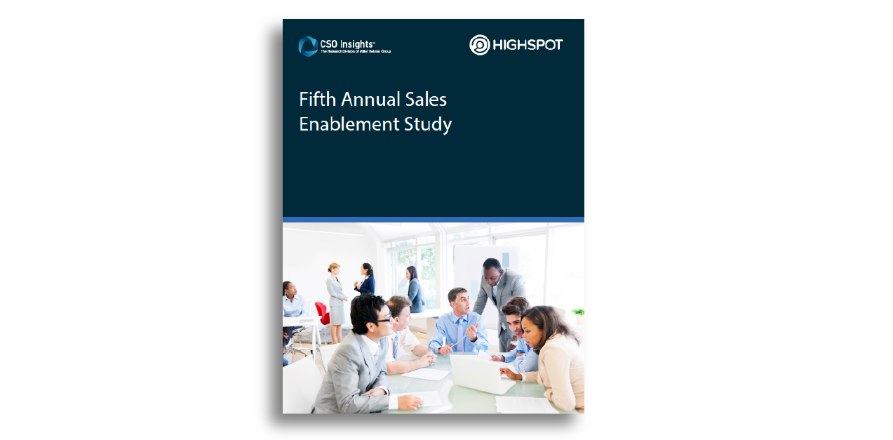 fifth annual sales enablement study