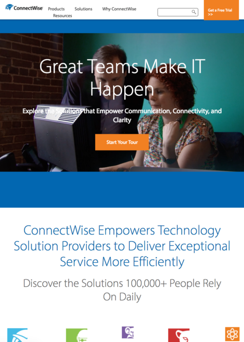 connectwise screenshot