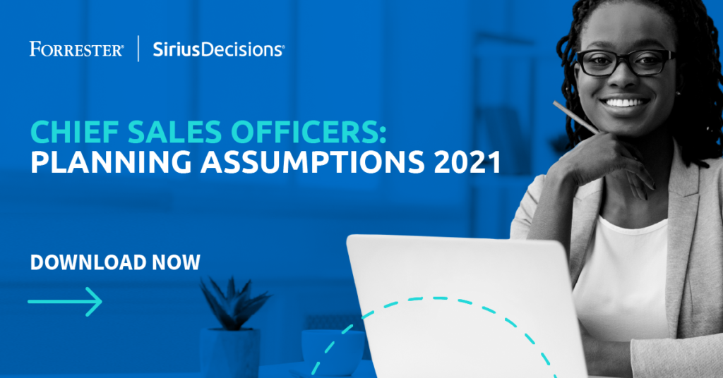 chief sales officers: planning assumptions 2021