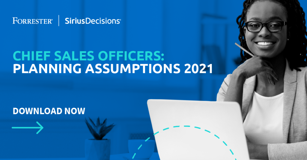 Chief Sales Officers: Planning Assumptions 2021