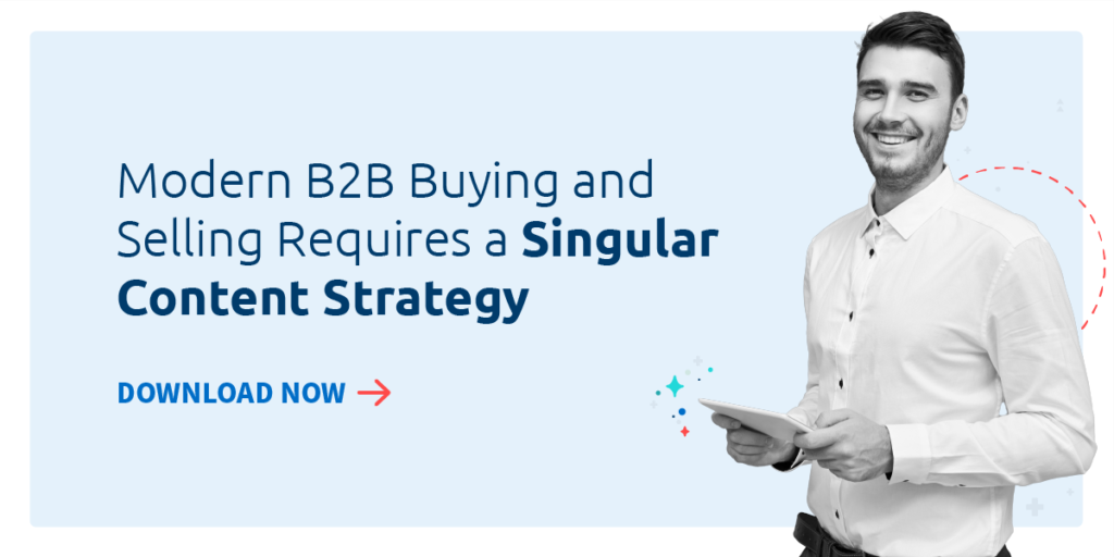Modern B2B Buying and Selling Requires a Singular Content Strategy