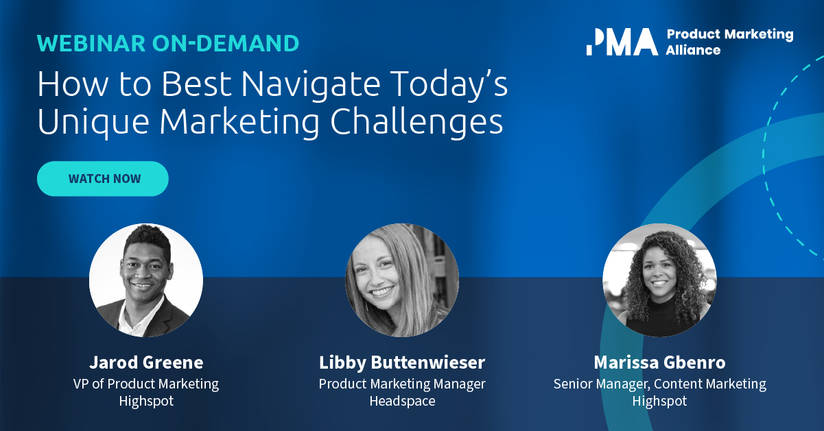 How to Best Navigate Today's Unique Marketing Challenges webinar