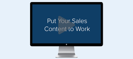 Webinar: Put Your Sales Content to Work