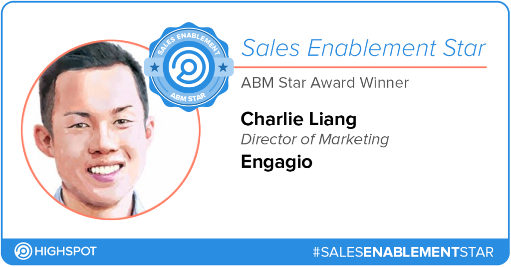 Sales Enablement Star - ABM - Charlie Liang