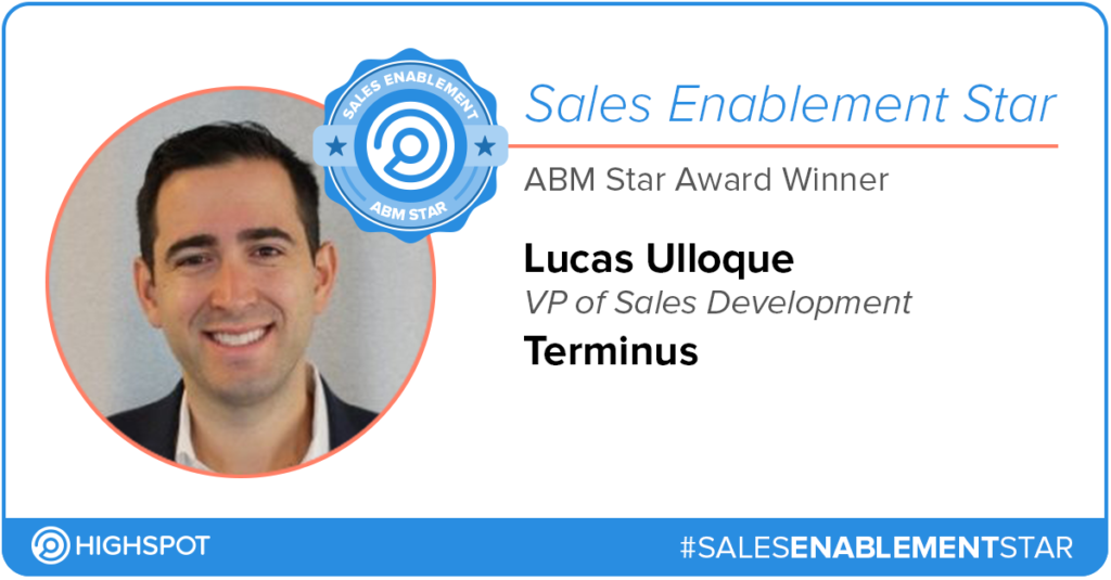 Sales Enablement Star - ABM - Lucas Ulloque