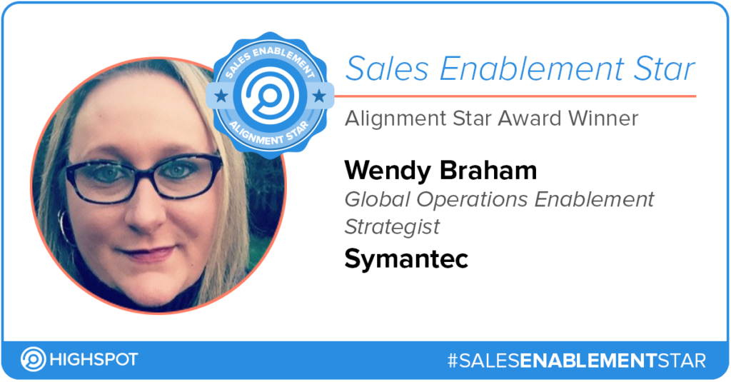 Sales Enablement Star - Alignment - Wendy Braham