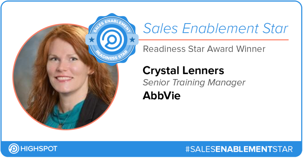 Sales Enablement Star - Sales Readiness - Crystal Lenners
