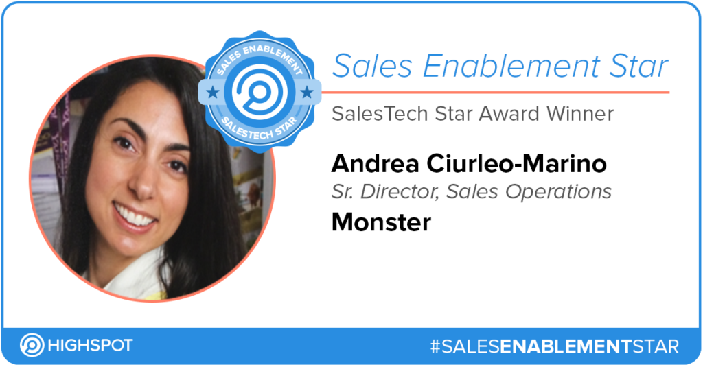 Sales Enablement Star - SalesTech - Andrea Marino