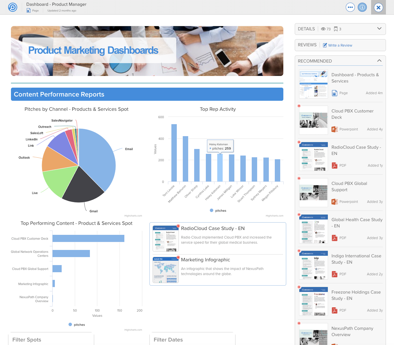 smartpage data slices