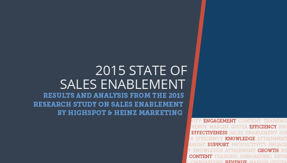 State of Sales Enablement 2015