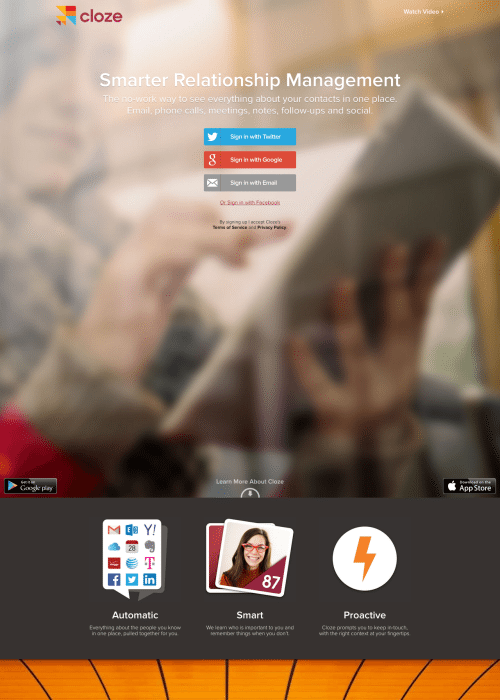 cloze screenshot