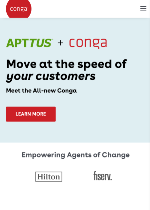 conga screenshot