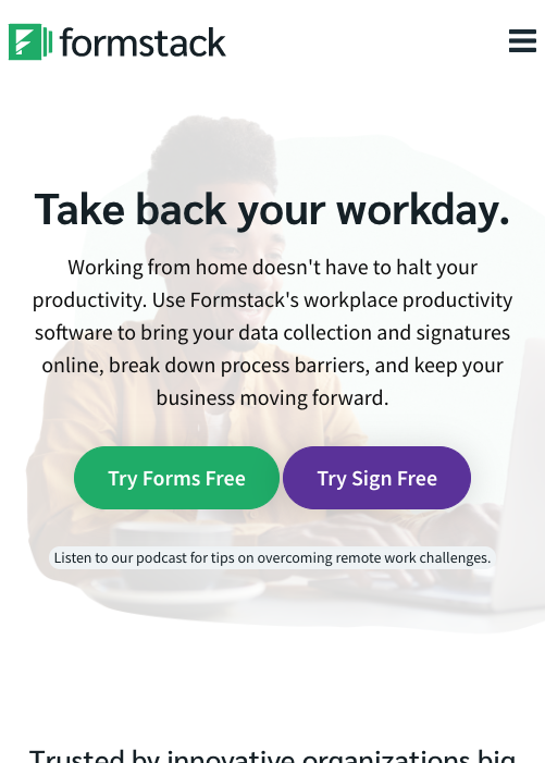 formstack screenshot