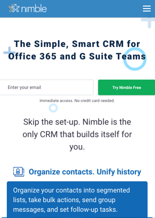 nimble screenshot
