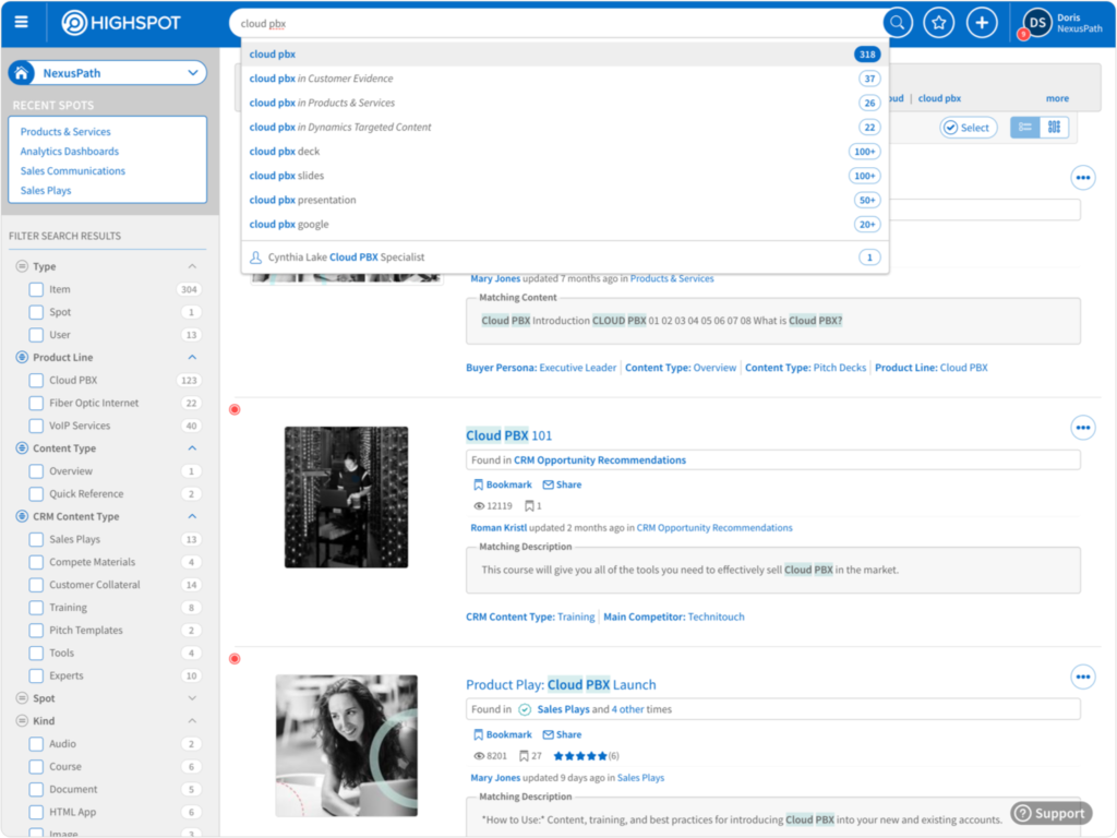 leistungsstarke suche