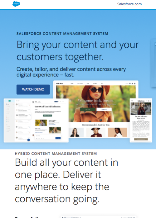 salesforce cms screenshot
