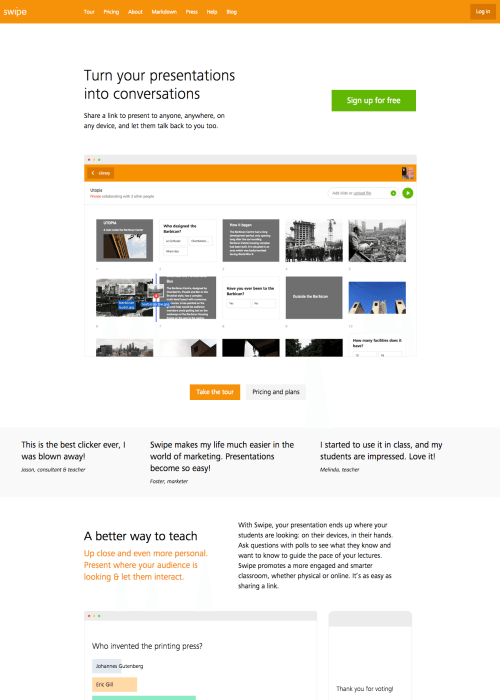 swipe website